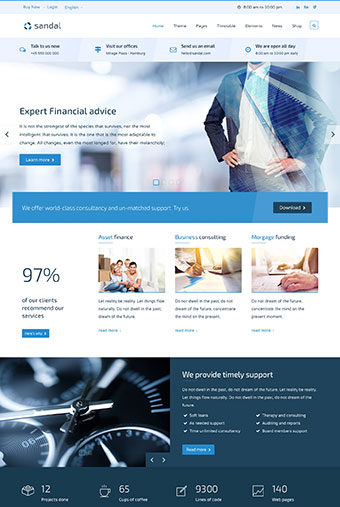 Sandal Joomla Template