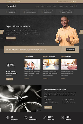 Sandal Joomla Template