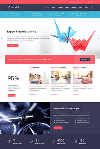 Sandal Joomla Template