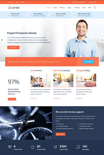 Sandal Joomla Template